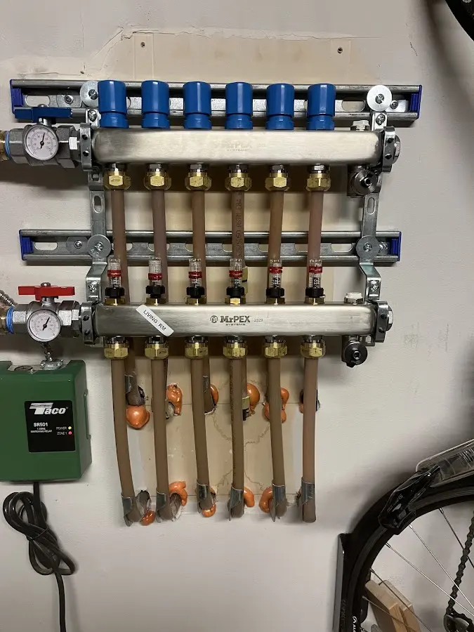 Plumber performing Leak Detection at a residential property in Marco Island